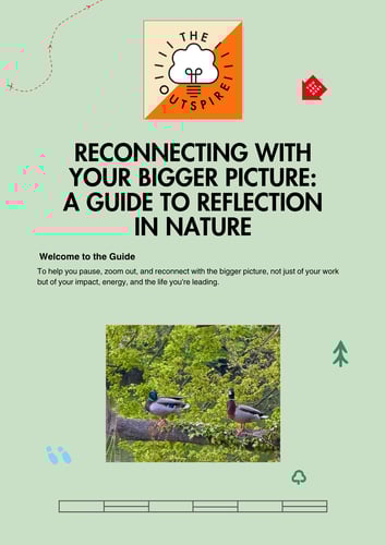 Reconnecting with Your Bigger Picture A Guide to Reflection in Nature Reconnecting with Your Bigger Picture A Guide to Reflection in Nature